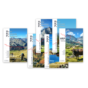 Les 4 topo-guides de la HRP...